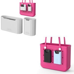 6794 2 Pack Silicone Bogg Bag Organizer Insert, 2 Pack Bogg Bag Phone